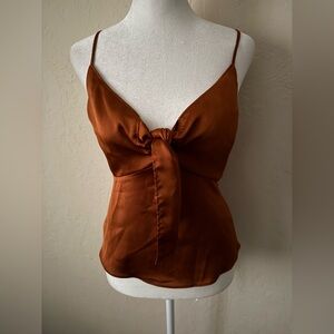 Abercrombie and fitch satin cami